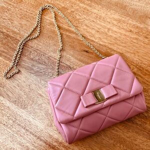 Salvatore Ferragamo Miss Vara Soft Quilted Bag